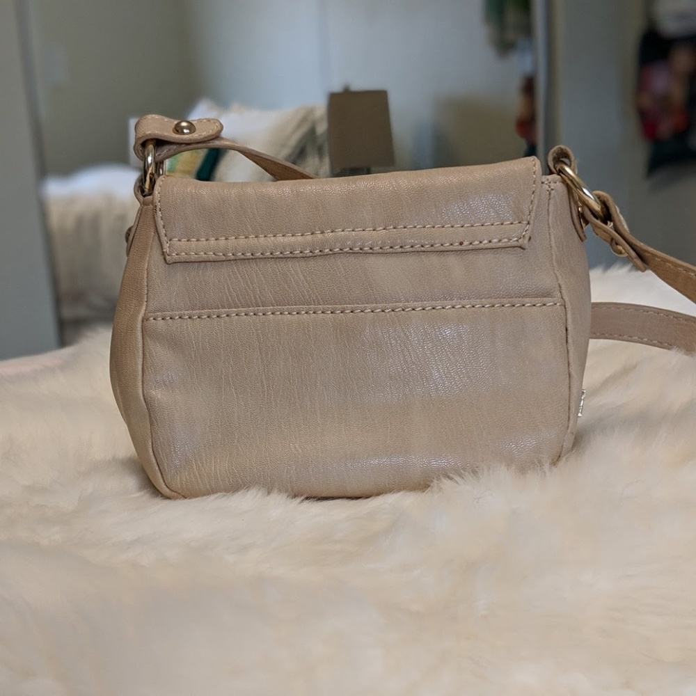 Kensie Girl Beige Mini Bag with Bow - Picture 2 of 5